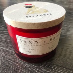 Sand + Paws Winter Pine Soy Wax Candle